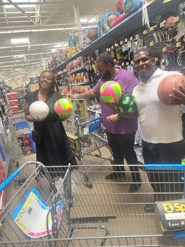 Teachers Gathering Classroom Supplies