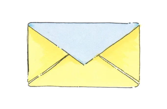 An illustration of an envelope